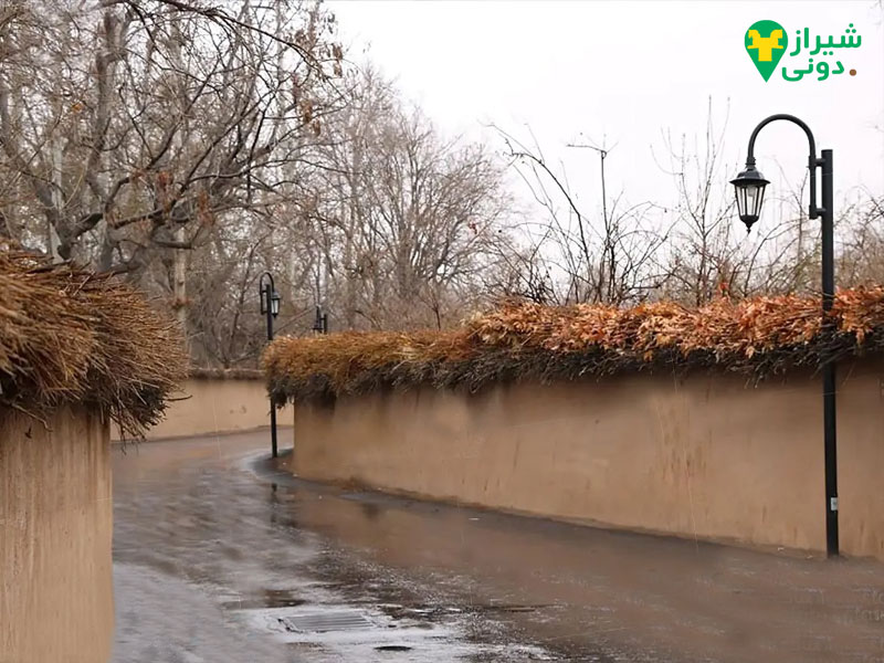 کوچه شاه پریون مشهورترین کوچه‌باغ قصردشت شیراز